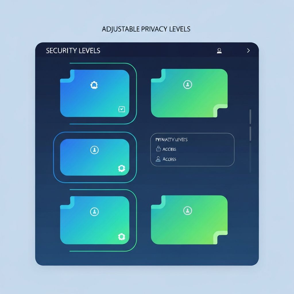 Programmable Privacy Levels
